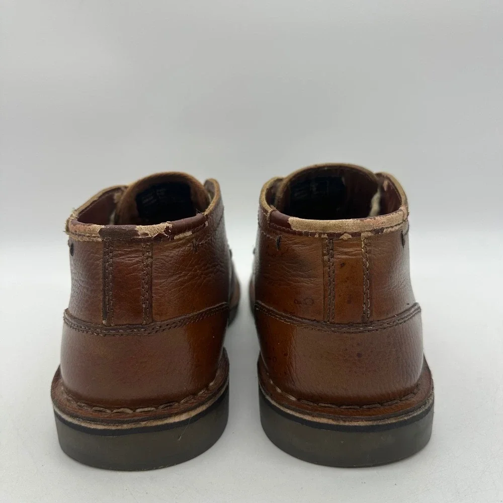 Kenneth‎ Cole Reaction Desert Sun Mens Size 9M Brown Leather Chukka Boots